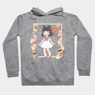 Nia's ice cream Hoodie